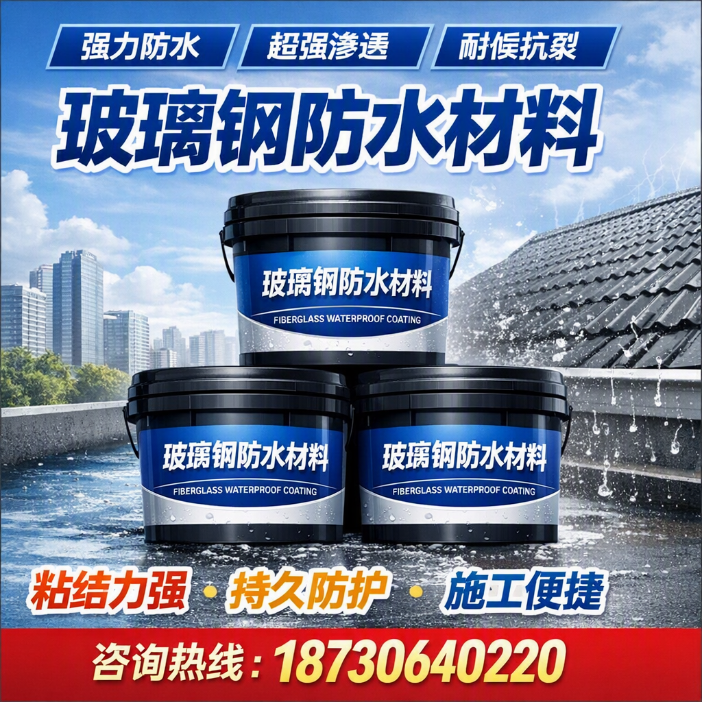 了解玻璃钢防水材料的市场趋势，三亚 企业不可不知